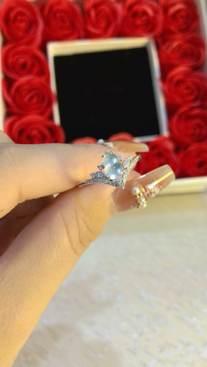 High icy gloss and glue, moist and transparent, full of rigidity, full of glue, full and round shape, luxurious inlay, exquisite and unique, super good-looking, proper white moonlight, the real thing is more beautiful