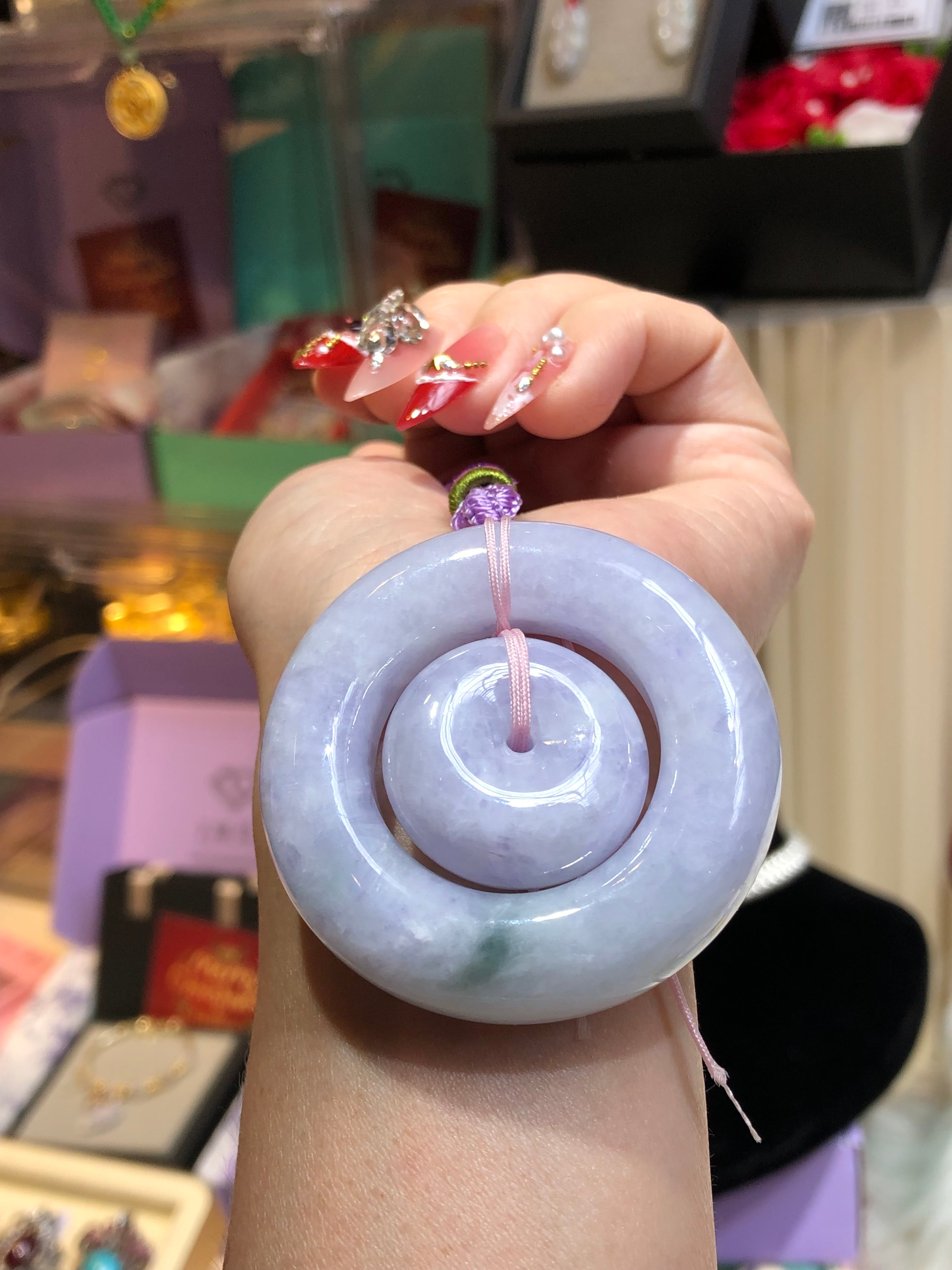 紫母子扣 52×12.4mm