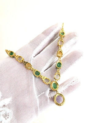 - **Amethyst (Purple)**: Clarity, stress relief.  
     - **Citrine (Yellow)**: Abundance, positivity.  
     - **Turquoise (Blue-Green)**: Protection, communication.  
     - **Garnet (Red)**: Passion, vitality.  
   *(Note: Meanings vary culturally and are not scientifically proven.)*