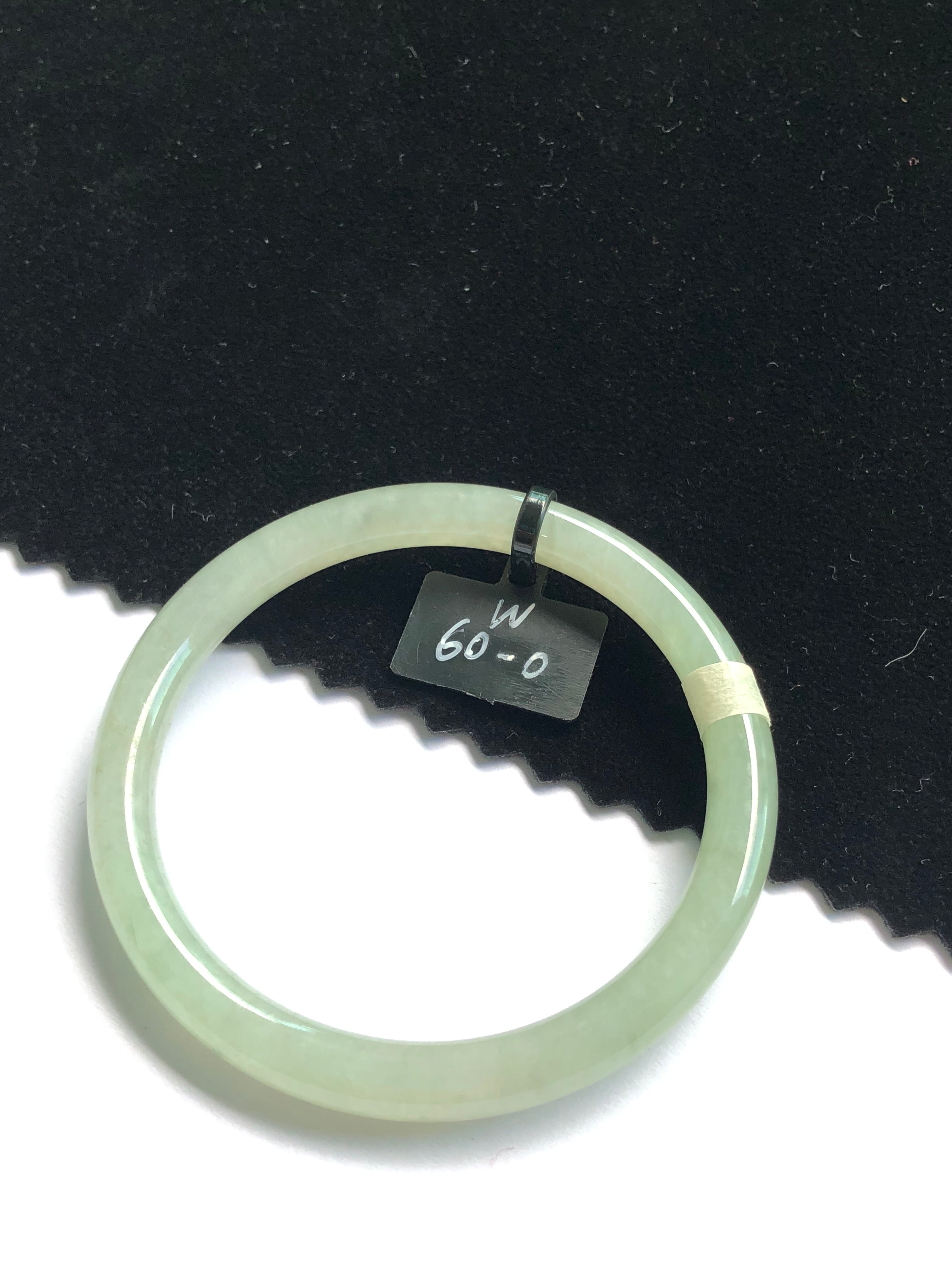 bing qingdi Green bangle #29 size:52×6.6mm