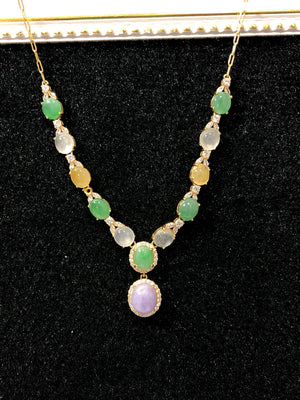 This necklace combines **timeless elegance** with personalized color symbolism, offering durability, style versatility, and emotional resonance—whether worn for fashion, sentiment, or holistic well-being.  