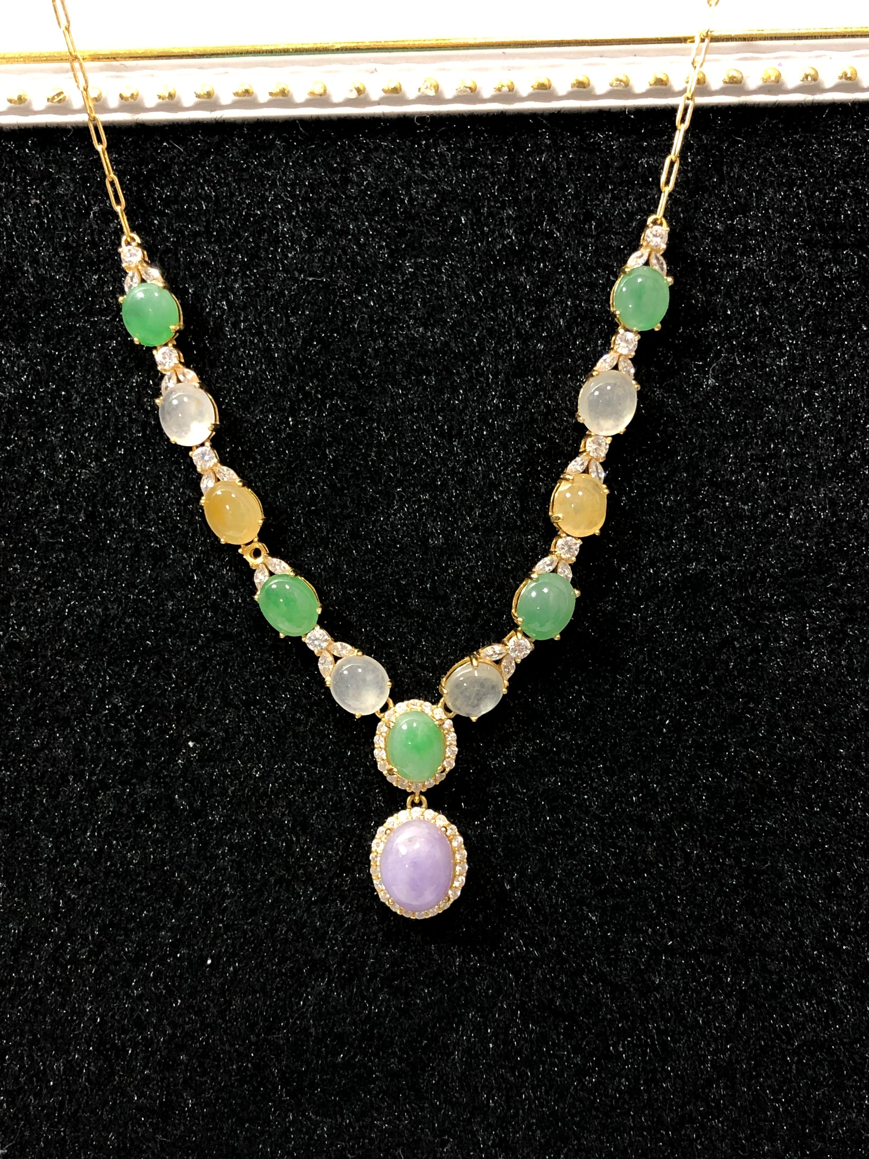 This necklace combines **timeless elegance** with personalized color symbolism, offering durability, style versatility, and emotional resonance—whether worn for fashion, sentiment, or holistic well-being.  