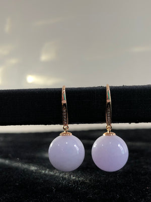 The diameter is shown in the picture, pink and purple, bright and vivid. The purple symbolizes the coming of purple air from the east, and the round beads symbolize perfection and good luck!